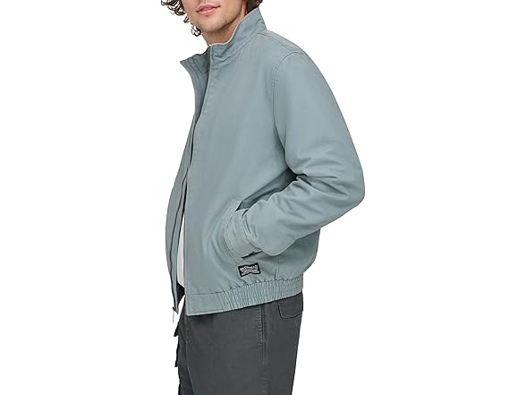 Levis Mens Cotton Canvas Harrington Jacket