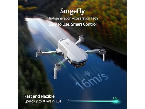 Potensic ATOM SE GPS Drone with 4K EIS Camera, Under 249g, 93 Mins Flight, 4KM FPV Transmission, Brushless Motor, Max Speed 16m/s, 60W Fast Parallel Charging Hub, Fly More Combo (Open Box)