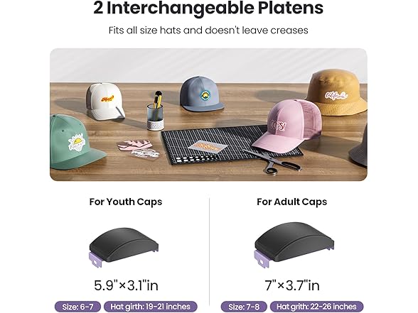 EENOUR VND05904 hat press Purple