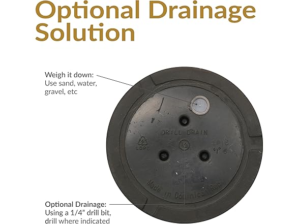 Sunnydaze 16-Inch Arabella Large Plastic Pot