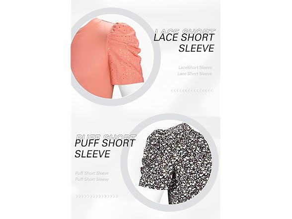 Ivicoer Women (XXL) Puff Sleeve Shirt Trendy Tee