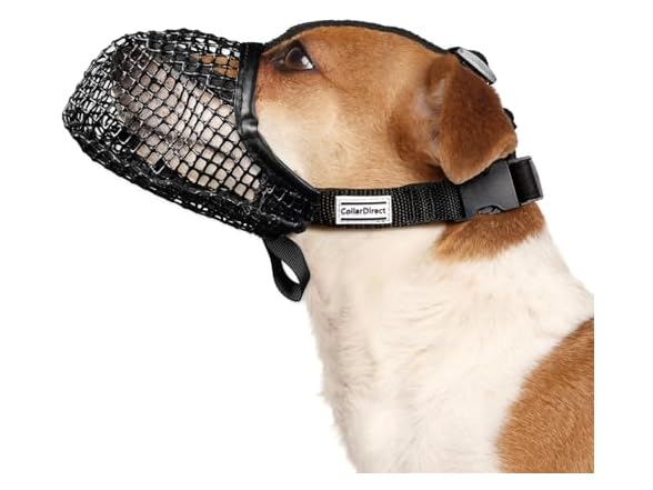 CollarDirect Soft Mesh Dog Muzzle