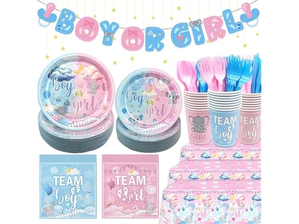 Yavxzvbw Baby Gender Reveal Decorations