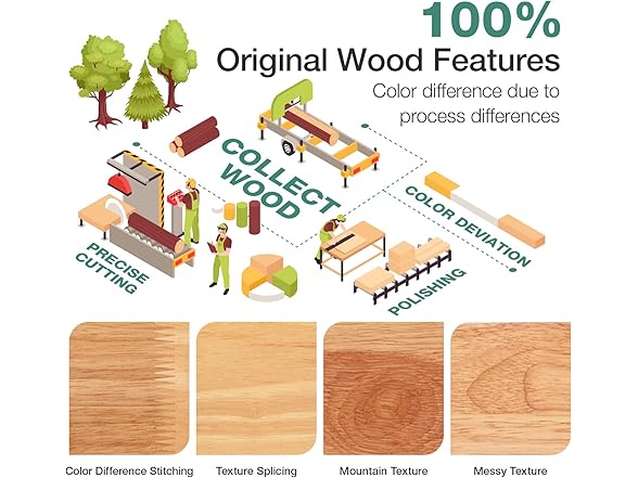 Novilla King Size Bed Frame Wood King Bed Frame and Headboard