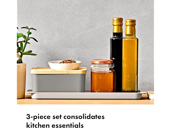 OXO 3-Piece Countertop Organizer Set