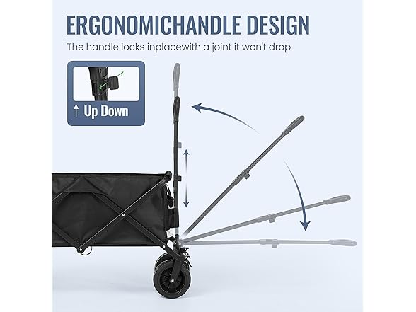 BODIOO Collapsible Wagon Cart