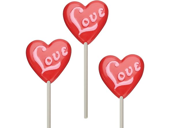 LOVE HEART LOLLY Mold 