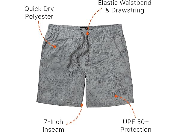 Legendary Whitetails Men Quick Dry Inch Trunks (S)