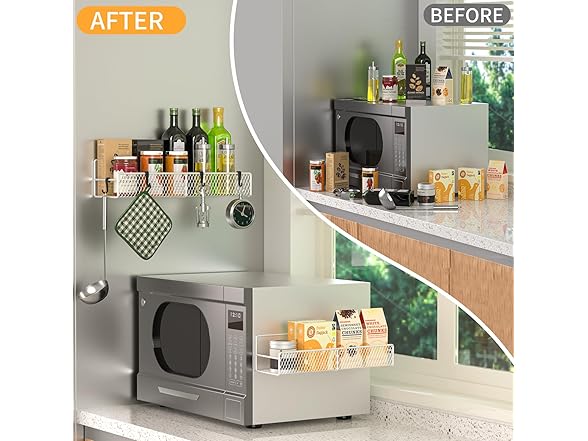 Magnetic Spice Rack for Refrigerator