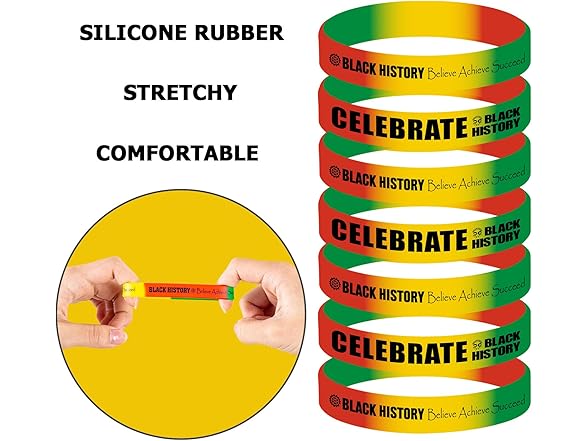 Dreasmt Black History Month Bracelets