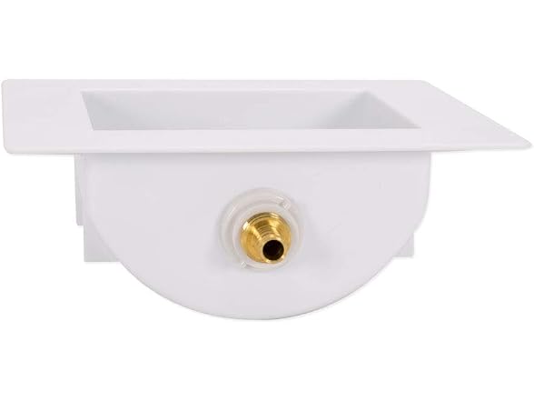 Eastman 1/2 Inch PEX Connection x 1/4 Inch OD Outlet Box