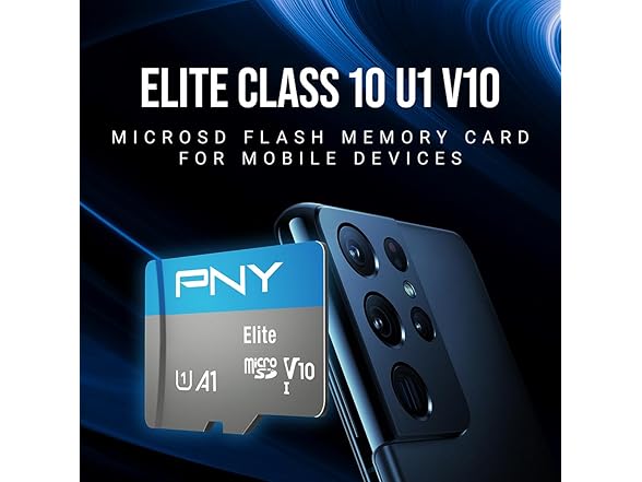 PNY 32GB Elite microSDHC Memory Card