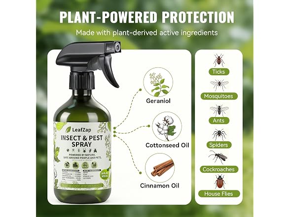 Natural Bug Spray-Triple Essential