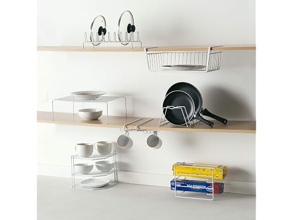 Home Basics 10 Hook Under Shelf Mugs Cup
