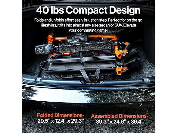 SuperHandy B0FPPV833L SuperHandy GoRide Series Elect