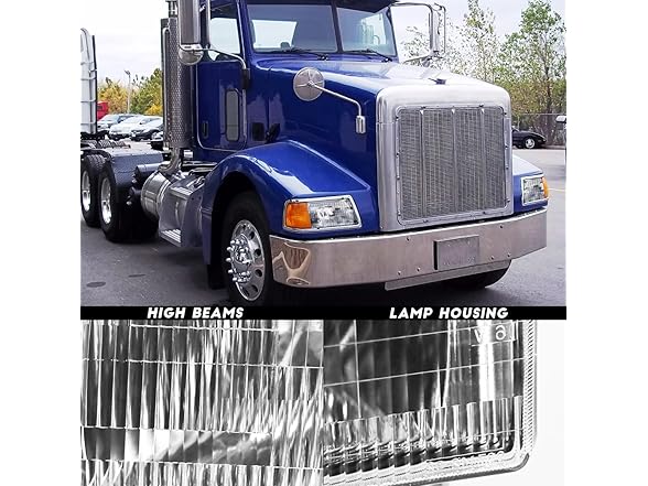 Headlight fit for Peterbilt 385/377