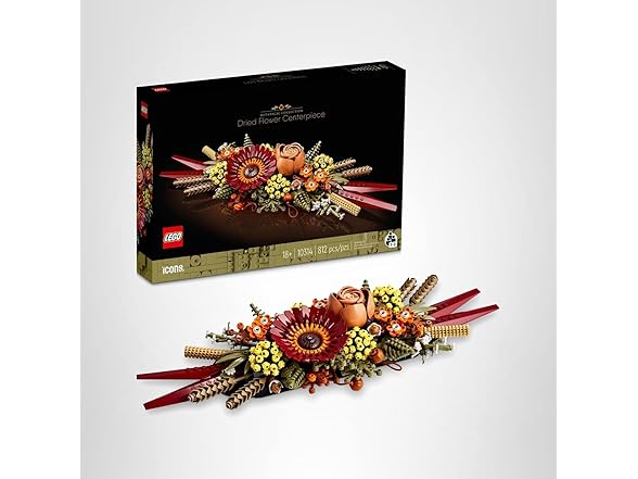 LEGO Icons Dried Flower Centerpiece Building Sets