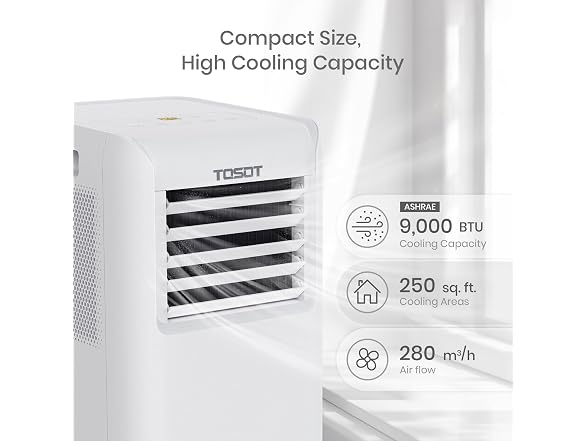 TOSOT 9,000 BTU Aovia PAC