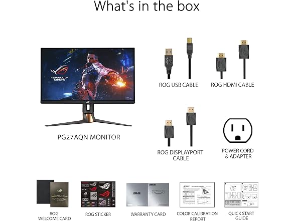 ASUS ROG Swift PG27AQN Gaming Monitor