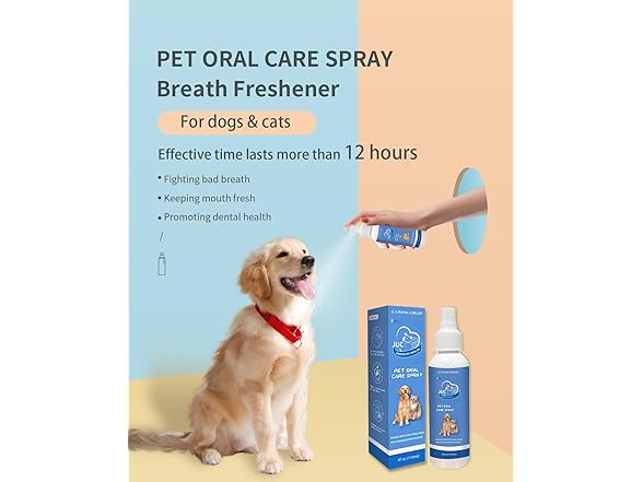 JUC Dog Breath Freshener for Dogs & Cats