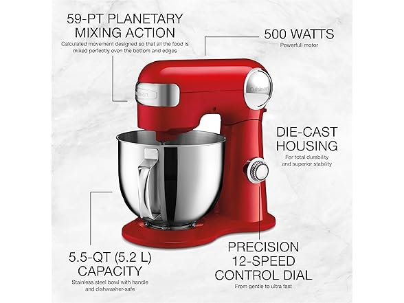 CUISINART SM-50R Precision Master Mixer