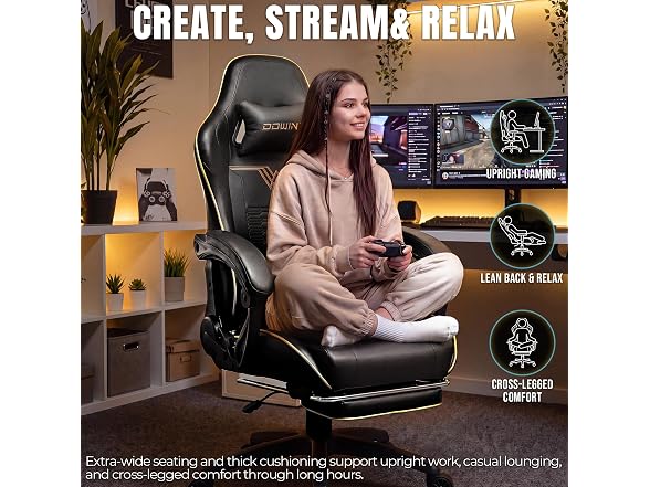 Dowinx Racing Style Ergonomic Gaming Chair