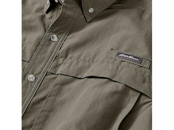 Eddie Bauer Men (L) Short Sleeve Ripstop Shirt