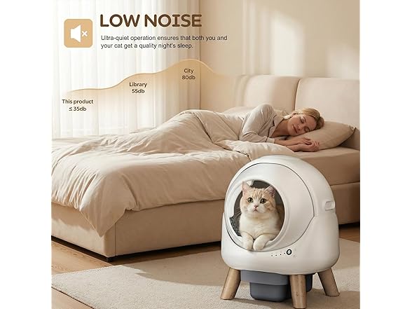 Heldenrol Auto Litter Box White