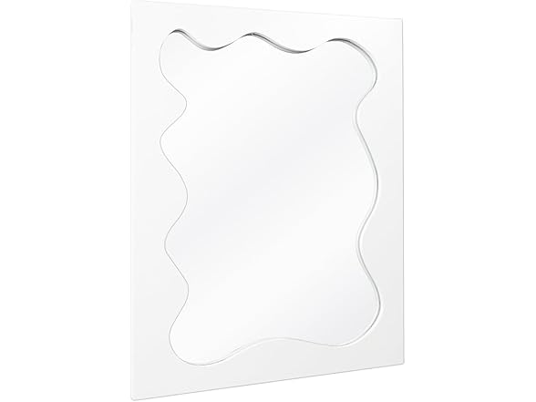 Snazzify Modern Wavy Irregular Mirror