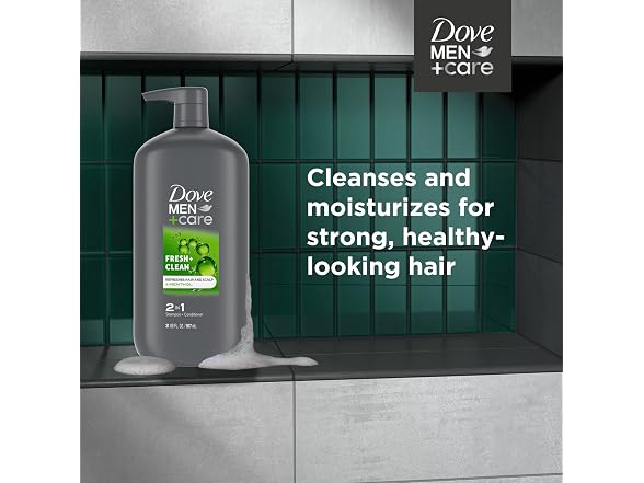 DOVE MEN + CARE 2 in 1 Shampoo and Conditioner