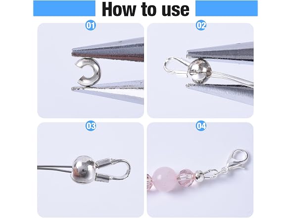 Pandahall 200pcs SS Crimp Bead Covers - Gallery 3