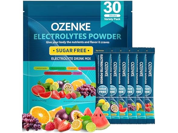OZENKE Electrolytes Powder Packets