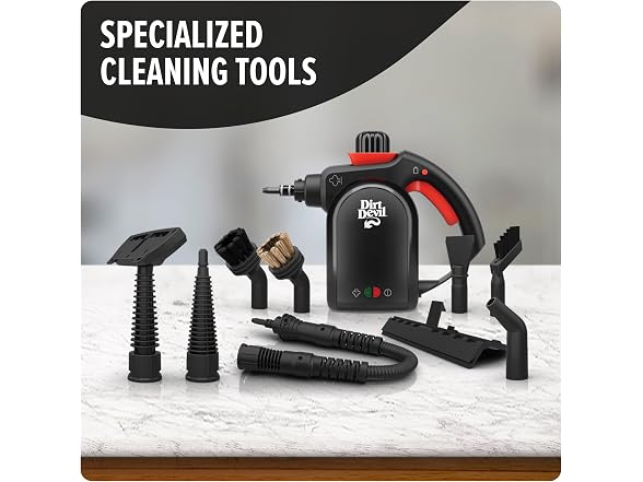 Dirt Devil Dirt Devil 7-in-1 Handheld Steamer, Pressurized
