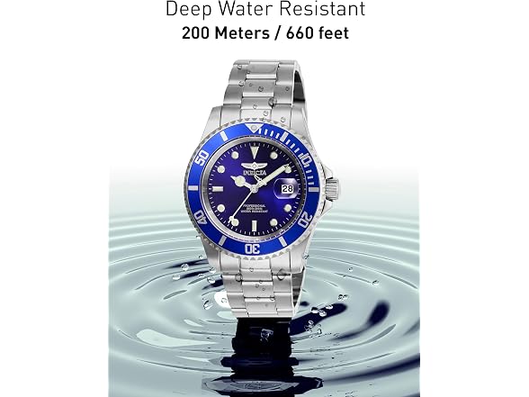 Invicta Pro Diver Quartz 3 Hand Dial Watch