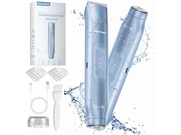 Akunbem 2 in 1 Women Electric Shaver