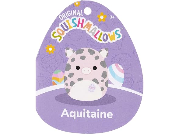 Squishmallows Original 12in Aquitaine The Pink Pig