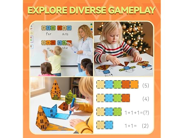 Magnetic Tiles Building Toys