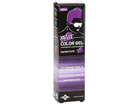 Splat Color Gel (Purple funk)