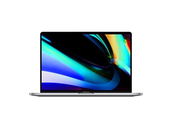 Apple MacBook Pro Late 2019 with 2.6GHz Intel Core i7 (16 inch, 16GB RAM, 512GB) Space Gray (Renewed) (Open Box)