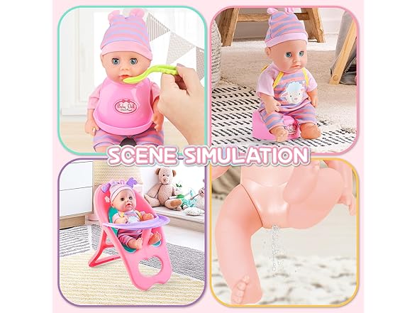 deAO baby doll Play Set