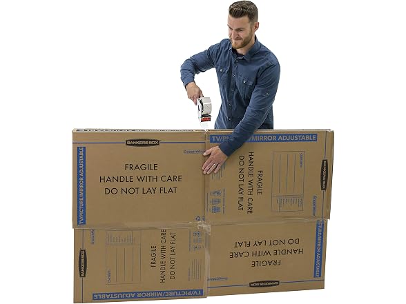 Bankers Box 3-Pack Adjustable Boxes