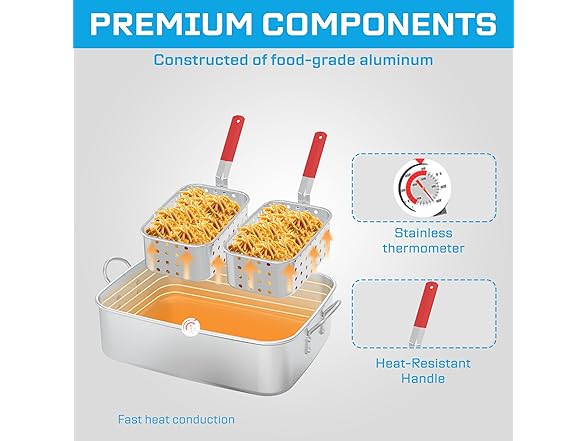 FIRE RIOT Outdoor Propane Deep Fryer