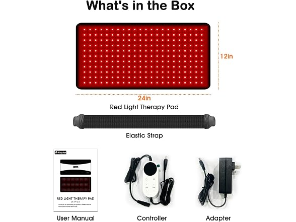 Fittyfun Red Light Therapy Belt 24"x12"