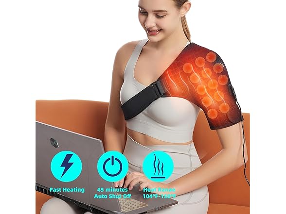 UMEBEAM shoulder heating pads
