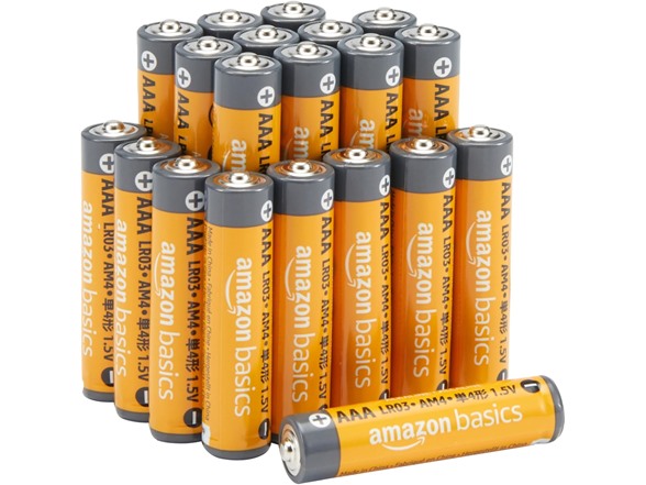 (20 Count) AmazonBasics Alkaline Batteries AAA