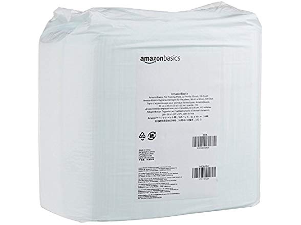 AmazonBasics Dog and Puppy Training Pads