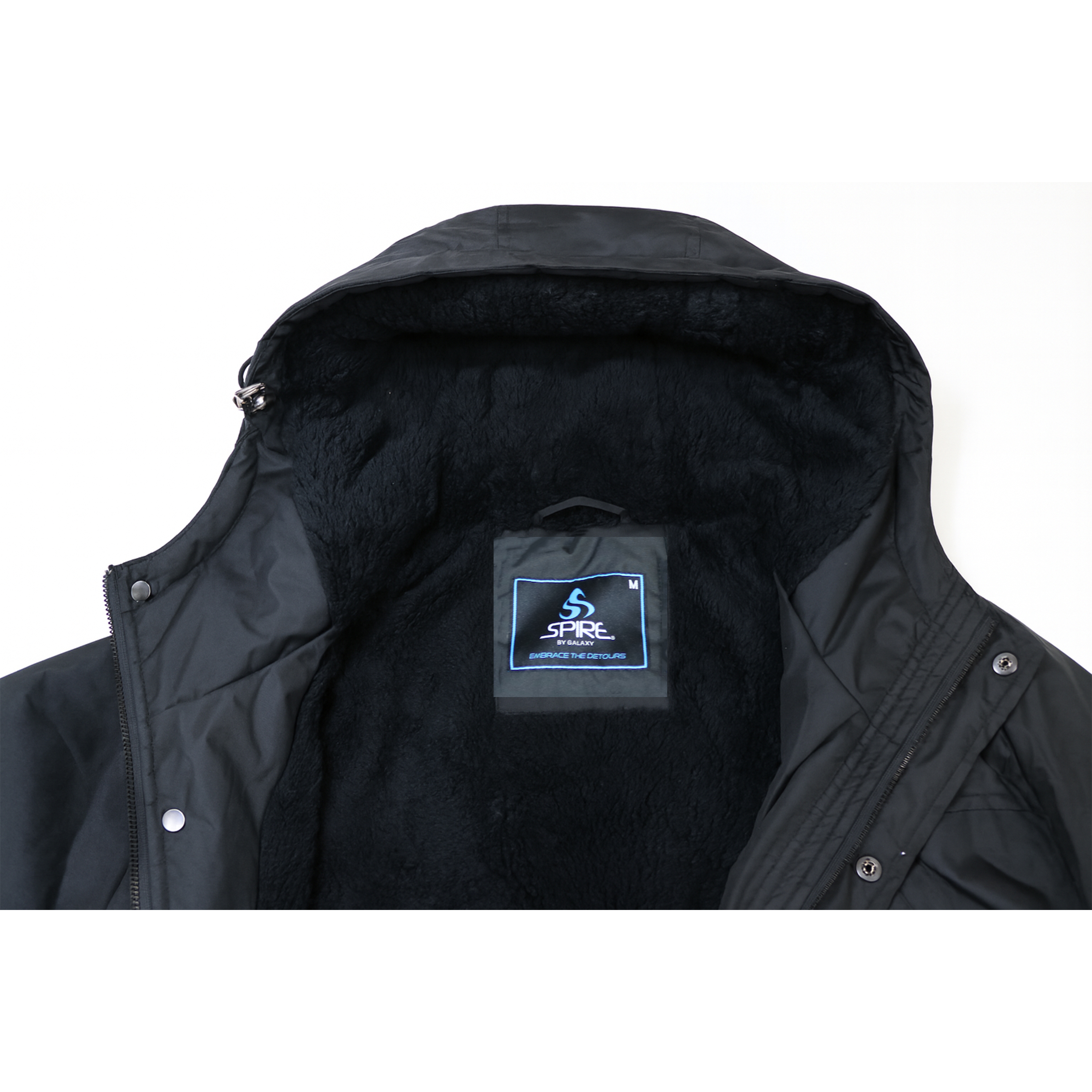 Mens Heavyweight Sherpa Bomber Jacket - Gallery 15