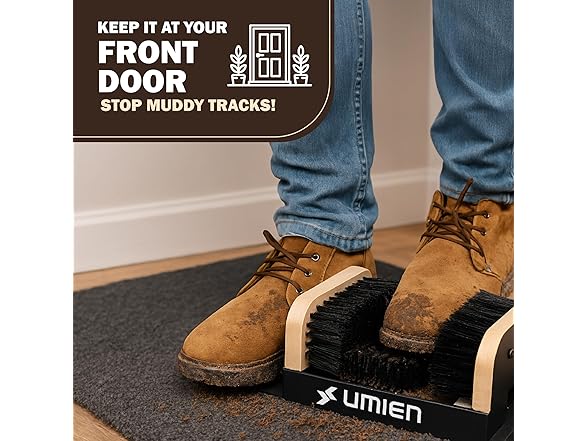 Boot Scraper - Small Outdoor Shoe Brush