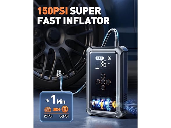 Joltekon Jump Starter with Air Compressor