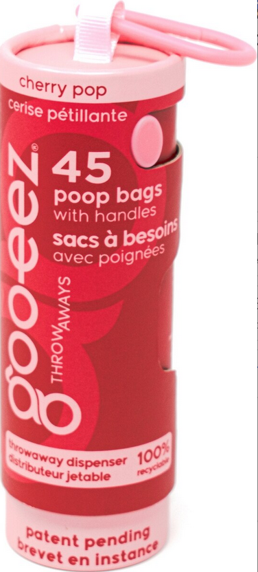 GOO EEZ Compact Eco-Friendly Poop Bag Cherry Pop - Gallery 4